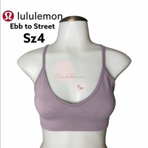 Lululemon Ebb To Street Sports Bra Sz4